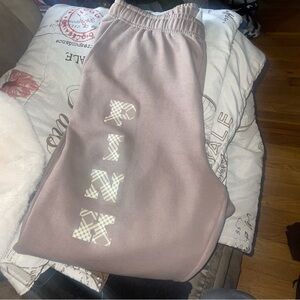 Victoria Secret PINK fleece jogging pants